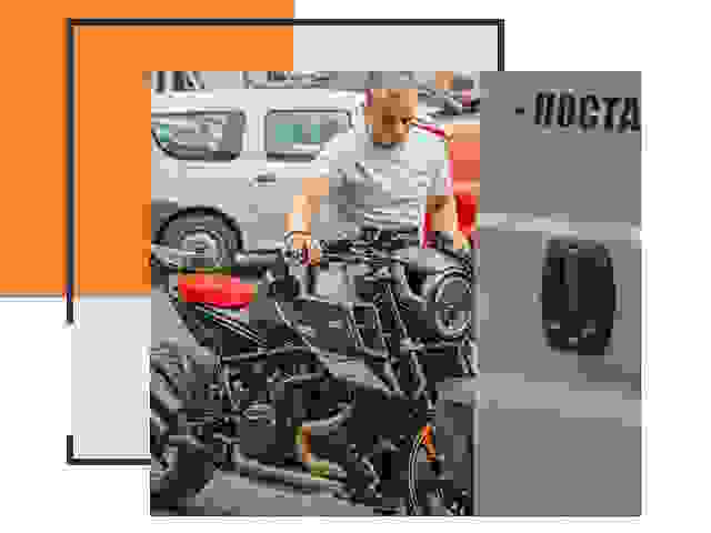 Перевозка мотоцикла по России - Услуги Перевозка-Юрг