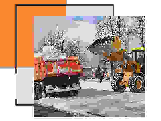 Вывоз снега в Юрге
